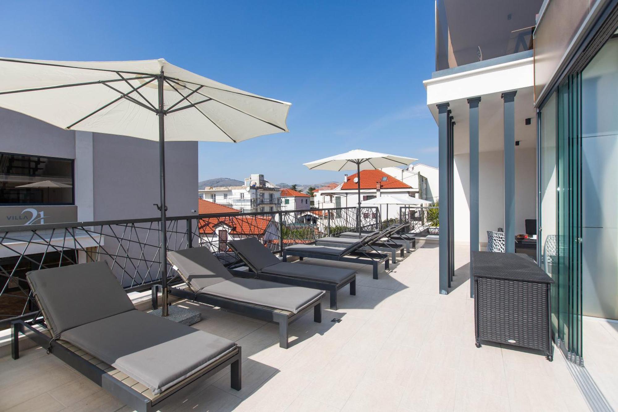 Villa 23 B Heated Pool Trogir Zewnętrze zdjęcie